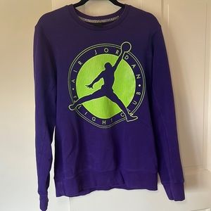 Air Jordan Crew Neck Sweater Retro L